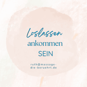 Massage die berührt Logo